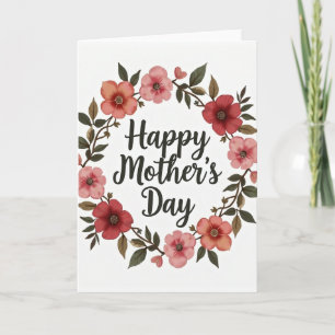 Glitter Textuur Moederdagkaart Kaart