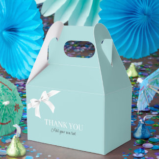 Glitter Tiffany Bedankdoosjes