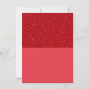 Glitter-Top Tomaat Rood Bedankkaart – Aanpassen