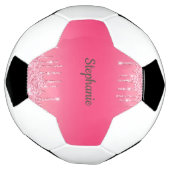 Glitter Trendy Glam op maat Voetbal (Gedraaid)