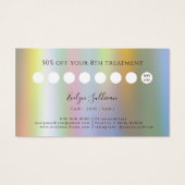 Glitter-trouwerij Visitekaartje (Achterkant)