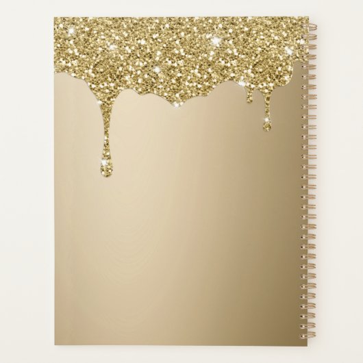 Glitter-uitlijnverf Planner (Achterkant)