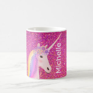 Glitter Unicorn Hot Caca Kinderen  Koffiemok