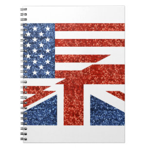 glitter usa uk notitieboek