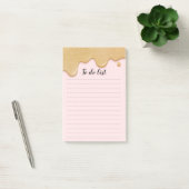 Glitter Verf Drip om Lijst te doen Post-it® Notes (Kantoor)