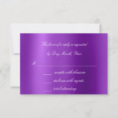 Glitter Violet Amethyst Gold RSVP Krystal A (Achterkant)