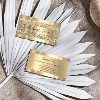Glitter VIP Gold Lijst Event Planner Luminous Busi Visitekaartje