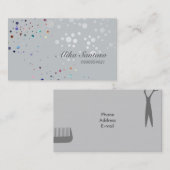 Glitter Visitekaartje (Voorkant / Achterkant)