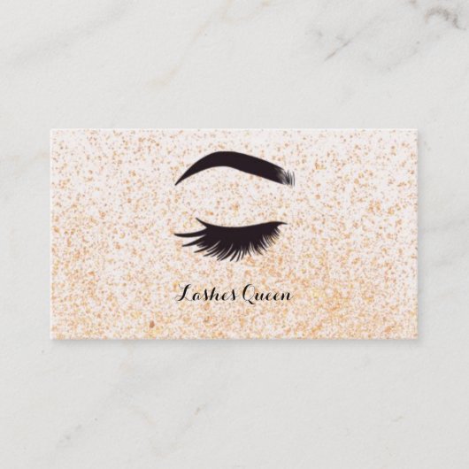 GLITTER VISITEKAARTJES (Voorkant)