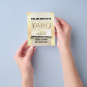 Glitter voor verkoop op yard Faux Gold Flyer (Hand)