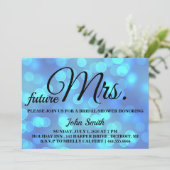 Glitter Vrijgezellenfeest future Mrs. Kaart (Staand voorkant)