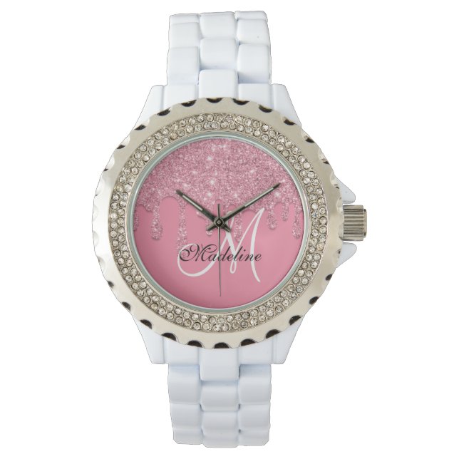 Glitter Watch, speciaal uitlijnen Horloge (Voorkant)