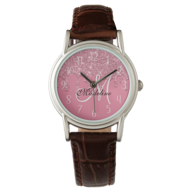 Glitter Watch, speciaal uitlijnen Horloge (Voorkant)