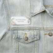 Glitter waterverf vormen naam tag (In situ)