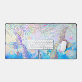 Glitter zeemeermin staarten bureaumat (Keyboard & Muis)