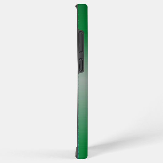 Glitter ziet er Heldergroene blauwe, persoonlijke Samsung Galaxy Hoesje (Rechterkant)