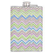 Glitter Zig Zag Heupfles (Achterkant)