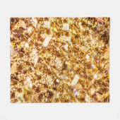 Glitterachtergrond Fleece Deken (Voorkant (Horizontaal))
