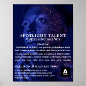 Glittered Model, Modelleraar, modelagent Poster (Voorkant)
