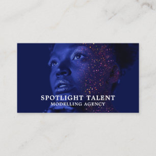 Glittered Model, Modelleraar, modelagent Visitekaartje
