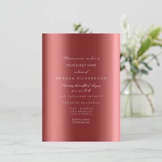 Glitterend Metaalachtig Goud Zwart Sepia Confetti Kaart (Staand voorkant)