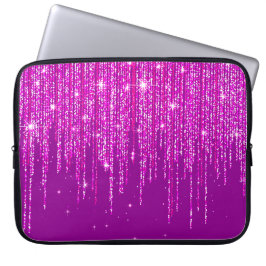 Glitterend ontwerp laptop sleeve