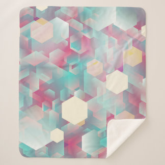  glitterende Confetti achtergrond. Sherpa Deken