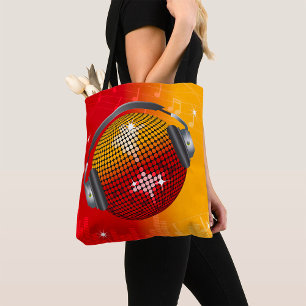 Glitterende Disco Bal Draagtas
