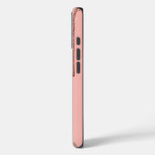 Glitterende druppels op roze achtergrond Case-Mate iPhone case (Achterkant / Links)