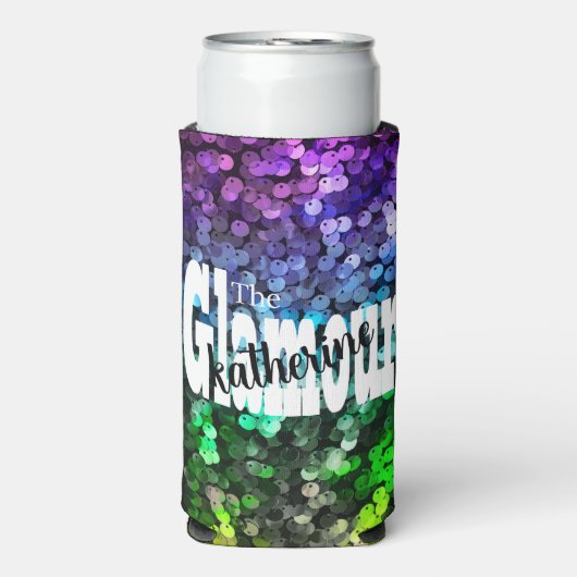 Glitterende Glamour Sequin (Seltzer Voorkant)