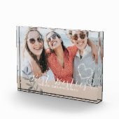 Glitterende harten Besties Foto (Rechts)