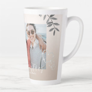 Glitterende harten Besties Latte Mok
