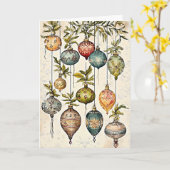 Glitterende Yuletide Joy Kaart (Gele Bloem)