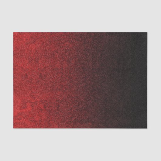 Glittergradiënt voor zwart-wit en rood tissuepapier (Voorkant)