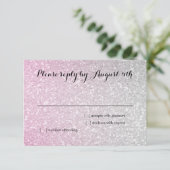 Glitterie Dégradé RSVP rose (Debout devant)