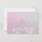 Glitterie Dégradé RSVP rose (Dos)