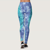 Glitterie Leggings multicolores (Dos)