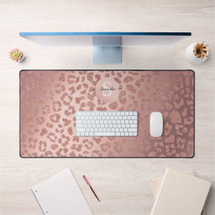 Glitterie Poster de animal rose Gold Glam
