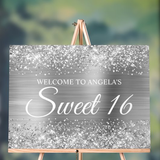 Glitterie Silver Foil Sweet 16 (Neutre)