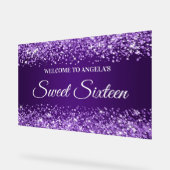 Glitterie Sweet sixteen royal pourpre (Angle)