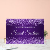 Glitterie Sweet sixteen royal pourpre (Mariage)