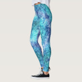 Glitterige multi gekleurde Leggings (Links)