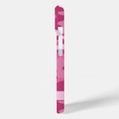 Glitterige Roze Camouflage Persoonlijk Case-Mate iPhone Case (Achterkant / Links)