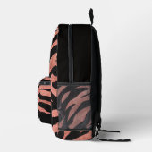 Glitterige zebraprint rugzak (Rechts)