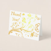 Glittering Butterflies Folie Kaarten (Voorkant)