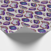 Glittering Geode Cadeaupapier (Hoek)