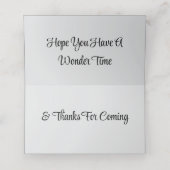 Glittering Lights Place Cards (Binnenkant ongevouwen)