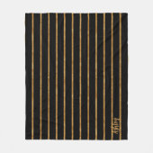 Glittering-lijnen Fleece Deken (Voorkant)