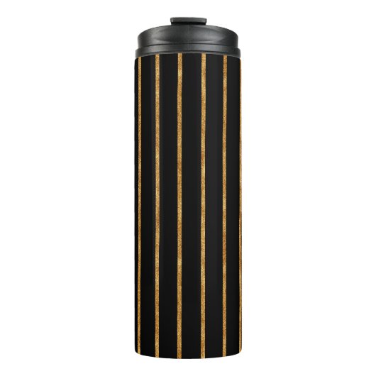 Glittering-lijnen Thermosbeker (Voorkant)