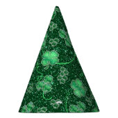 Glittering Shamrocks and Swirls ID289 Feesthoedjes (Rechts)